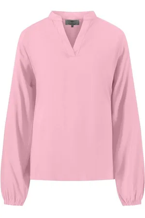 Fynch-Hatton Blouse zonder sluiting met pofmouwen