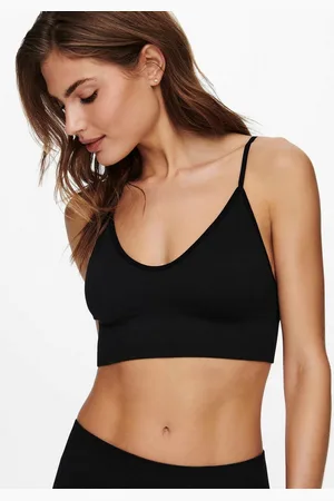 ONLY Bustier ONLVICKY RIB SEAMLESS V-NECK TOP NOOS