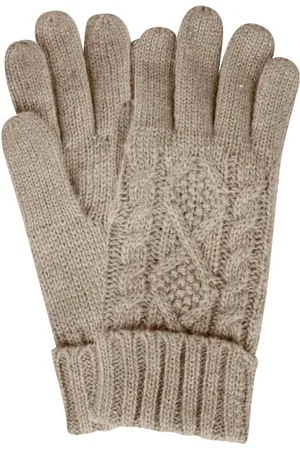 Capelli new york Gebreide handschoenen met elegant vlechtbreipatroon