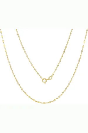 Firetti Ketting zonder hanger Sieraad cadeau 750 halssieraad halsketting gouden ketting plaatjes