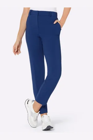 CRÉATION L Pantalon met vouw
