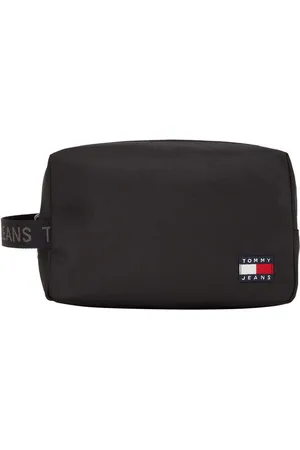 Tommy Hilfiger Toilettas TJM ESS DAILY NYLON WASHBAG , Reis, heren cosmetica tas, mini bag met logo-vlag