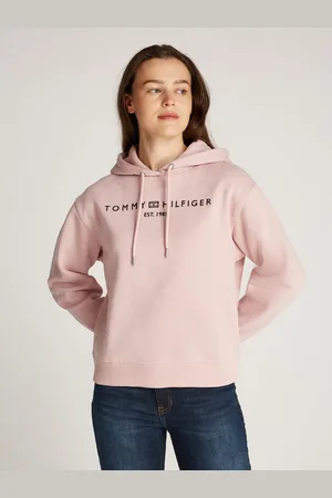 Tommy Hilfiger Hoodie MDRN REG CORP LOGO HOODIE met geborduurd logo-opschrift