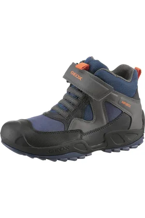 Geox Winterlaarzen J NEW SAVAGE BOY B ABX Trekkinglaarzen, winterlaarzen, kinderschoen met warme voering