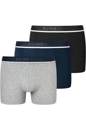 Schiesser Boxershort "95/5" met sportieve logo-webband (3 stuks)