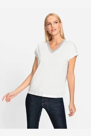 Heine Shirt met V-hals Shirt (1-delig)