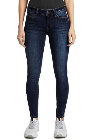 TOM TAILOR Skinny fit jeans JONA met sterke wassing en whiskering