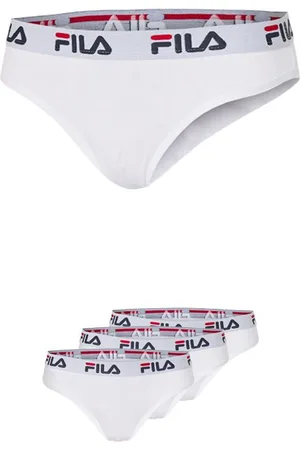 Fila Brazilian slip met elastische logoband (Set van 3)
