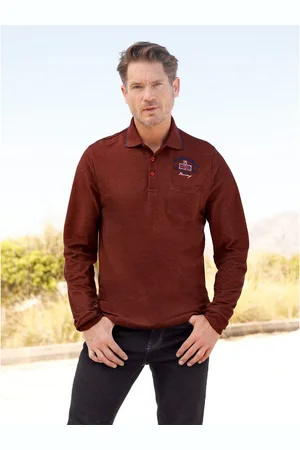 CATAMARAN Shirt met lange mouwen Poloshirt met lange mouwen (1-delig)