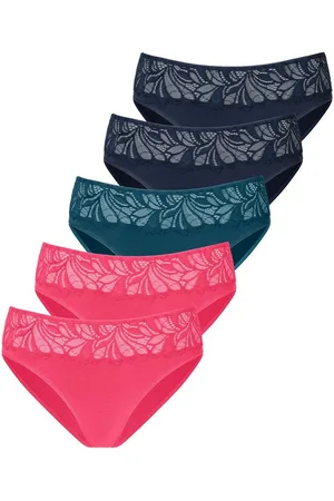 vivance collection Jazz-hipsters elastische katoenkwaliteit (5 stuks, Set van 5)