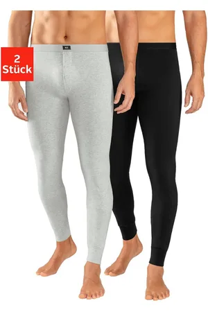H.I.S Lange onderbroek met boord onder aan de pijpen (set, 2 stuks)