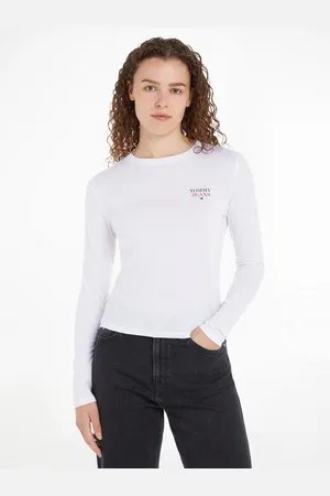 Tommy Hilfiger Shirt met lange mouwen TJW SLIM ESSENTIAL LOGO 2 LS