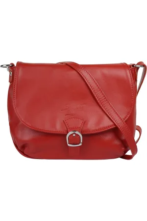 Samantha Look Schoudertas echt leer, made in italy
