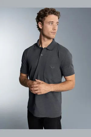 Trigema Poloshirt poloshirt met borstzak (1-delig)