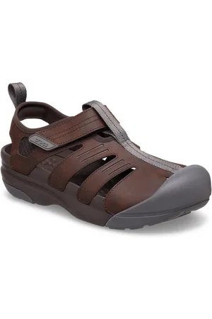 Crocs Sandalen Yukon Fisherman Lage schoen, slipper, trekking schoen met praktische klittenbandsluiting