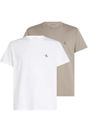 Calvin Klein T-shirt 2 PACK MONOLOGO (Set van 2)
