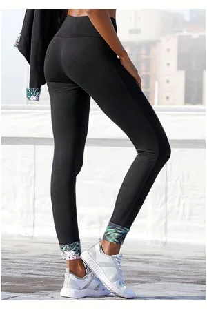 KangaROOS Legging met gedessineerde omslag