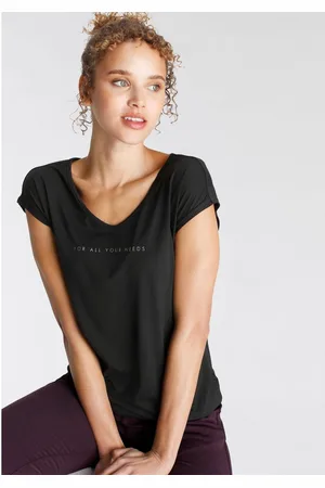 FAYN SPORTS Functioneel shirt Cuffed Tee ademend, sneldrogend, van jersey stof