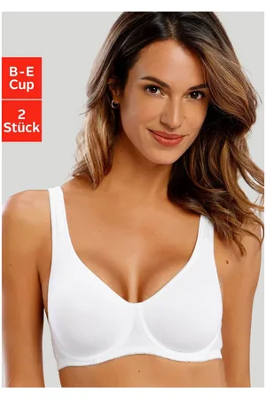 Petite Fleur T-shirt-bh met beugel, zonder vullingen (Set van 2)
