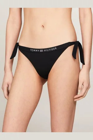 Tommy Hilfiger Bikinibroekje SIDE TIE BIKINI met een logo-opschrift