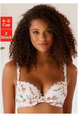 Petite Fleur Bh met steuncups van zacht katoen, basic dessous (Set van 2)