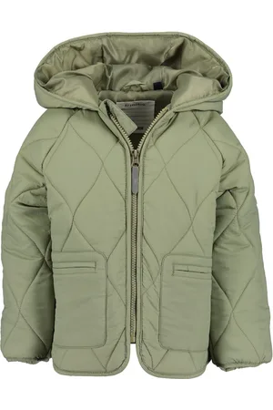 Blue Seven Gewatteerde jas achterkant met reflecterend detail
