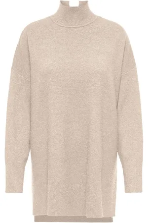 ONLY Trui met staande kraag ONLIBI LS LOOSE SPLIT NECK CC KNT