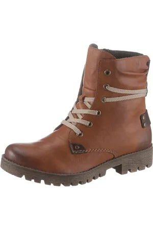 Rieker Hoge veterschoenen met opvallende vetersluiting