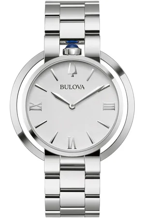 BULOVA Kwartshorloge Rubaiyat Polshorloge, dames, roestvrij staal, saffierglas, cabochon op de kroon