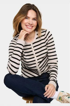 Saint Tropez Vest MilaSZ Striped Cardigan