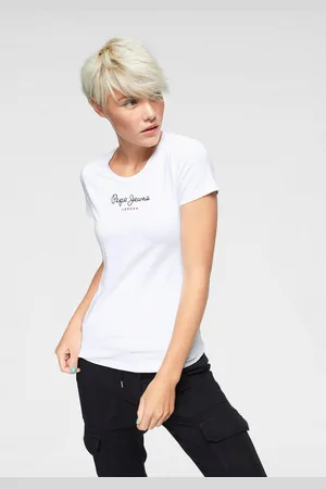 Pepe Jeans T-shirt NEW VIRGINIA met logoprint