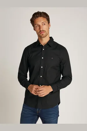 Tommy Hilfiger Businessoverhemd FLEX POPLIN KENT COLLAR SF SHIRT