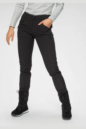 CMP Softshell-broek WOMAN LONG PANT Waterafstotend & windwerend & ademend