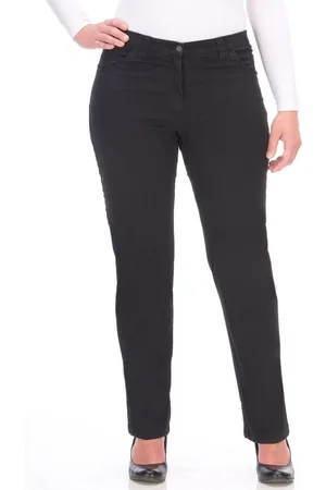 Kj Straight jeans Babsie met stretch