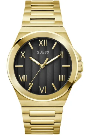 Guess Kwartshorloge Vinyl Horloge, herenhorloge, stalen band, mineraalglas, analoog
