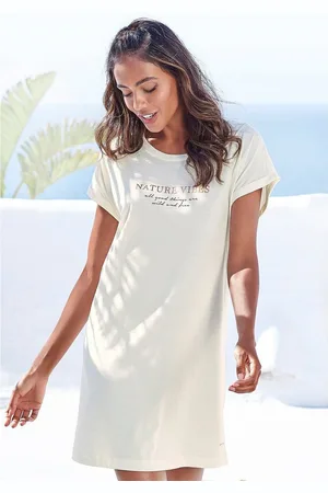 Lascana Nachthemd Met folie- of all-over print