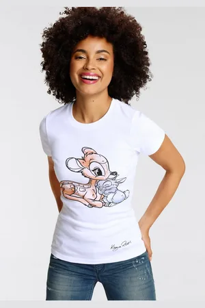 KangaROOS T-shirt Korte mouwen, zeer figuurvolgende pasvorm, van katoen
