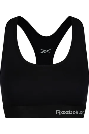 Reebok Bustier "Steffi" rekbare bh met logo-opdruk