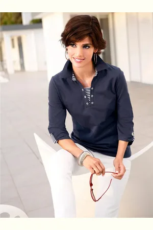 Casual Looks Shirt met 3/4-mouwen Shirt (1-delig)