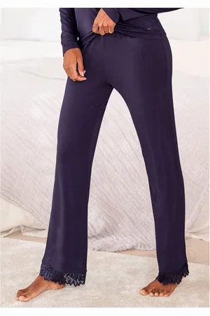 Lascana Pyjamabroek met kanten details