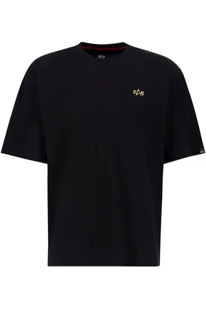 Alpha Industries Shirt met ronde hals 3D Small Logo T
