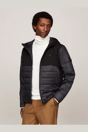 Tommy Hilfiger Gewatteerde jas CL MIXED MEDIA HOODED JACKET