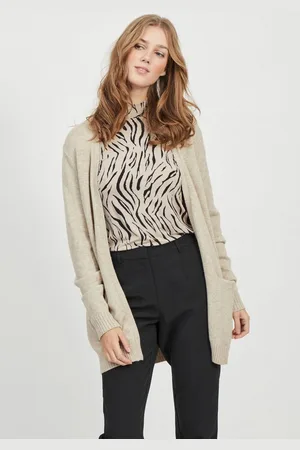 VILA Cardigan VIRIL OPEN L/S KNIT CARDIGAN - NOOS