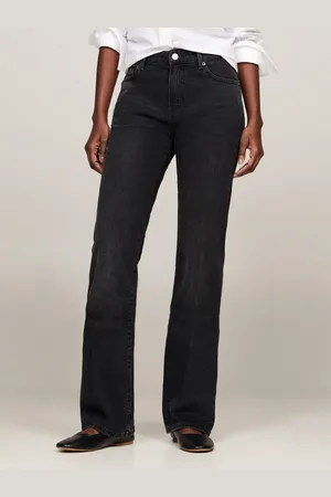 Tommy Hilfiger Bootcut jeans BOOTCUT RW CLER met logo-badge