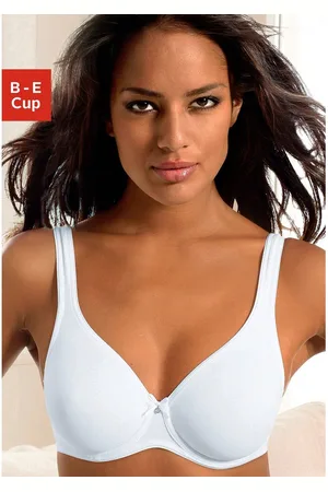 Lascana T-shirt-bh Perfect basic met beugel en ongevulde cups, van zijdeachtige microvezel