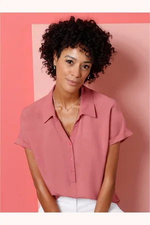 Classic Basics Blouse met korte mouwen