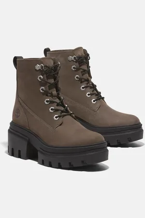 Timberland Veterlaarsjes EVERLEIGH MID LACE UP BOOT Winterschoenen, winterlaarzen, veterschoenen, winterlaarzen