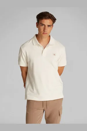 Calvin Klein Poloshirt WOVEN LABEL POLO