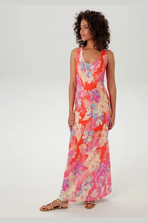 Aniston Zomerjurk met kleurrijke bloemenprint - elk stuk is uniek - nieuwe collectie