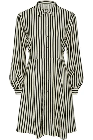Y.A.S Jurk met overhemdkraag YASKAYA LS SHIRT DRESS S. NOOS